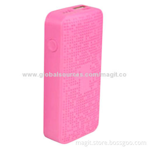 Mini Power Bank Supplier with 6,000/6,600/7,800mAh Capacity